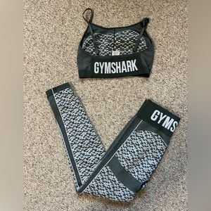 Gymshark Flex Seamless printed set both Sz Large